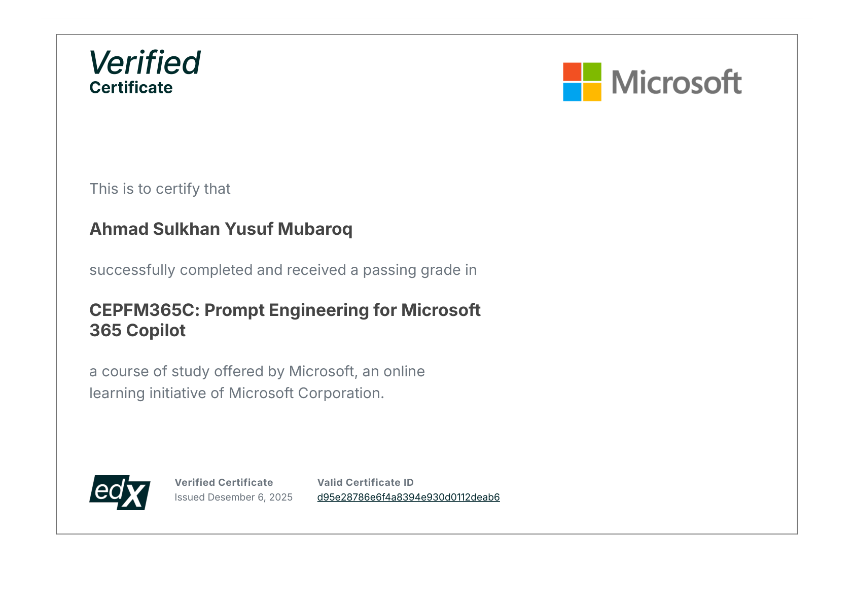 CEPFM365C: Prompt Engineering for Microsoft 365 Copilot
